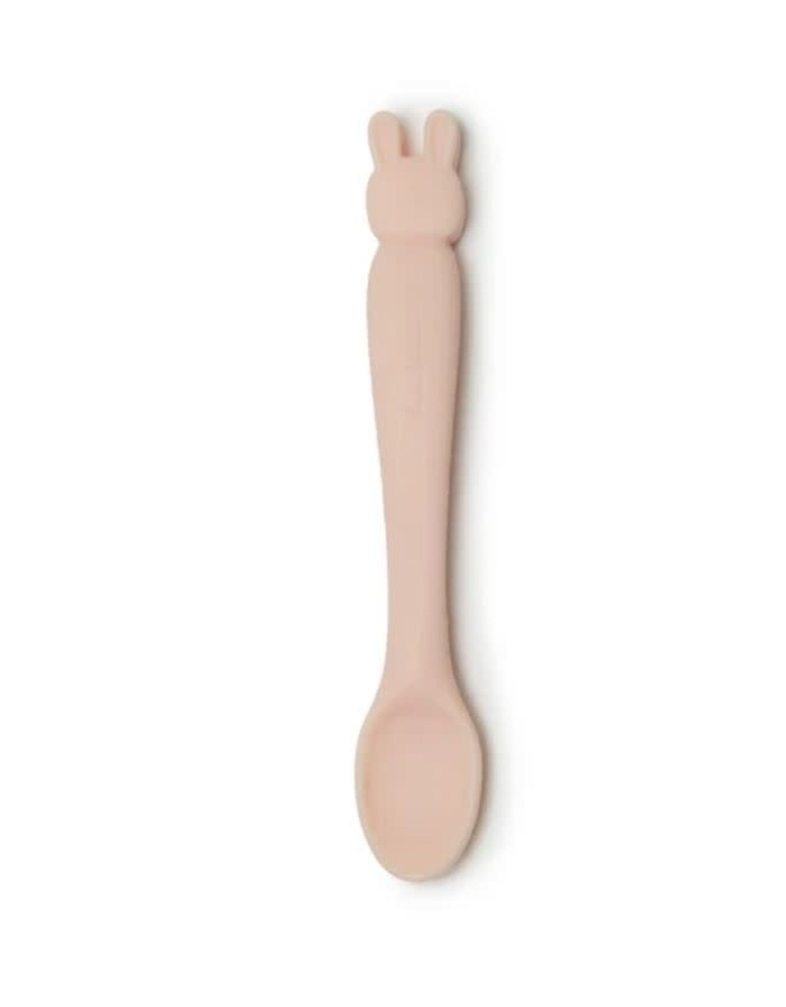 Loulou Lollipop Born To Be Wild Pink Bunny Feeding Spoon