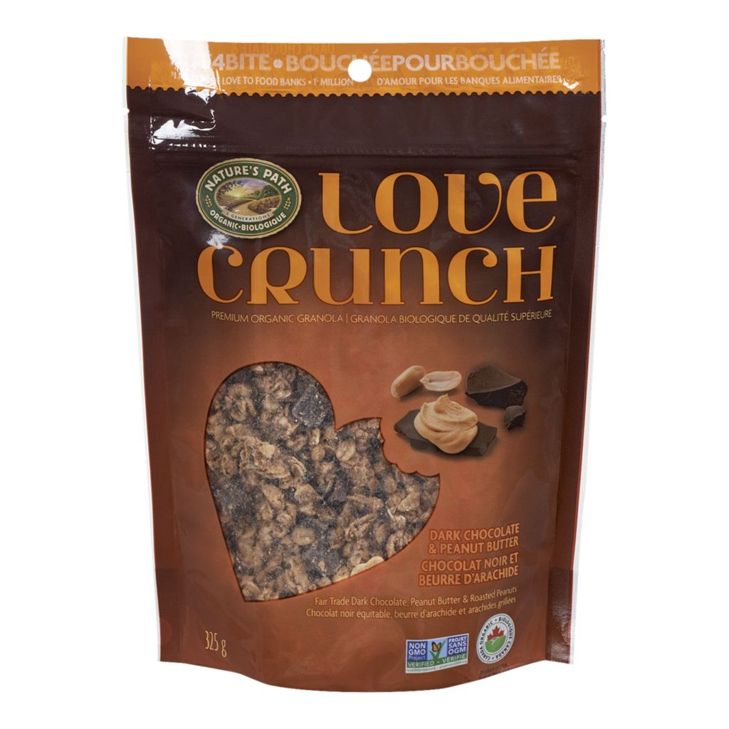 Nature's Path Love Crunch Premium Organic Salted Caramel Pretzel Granola 325g