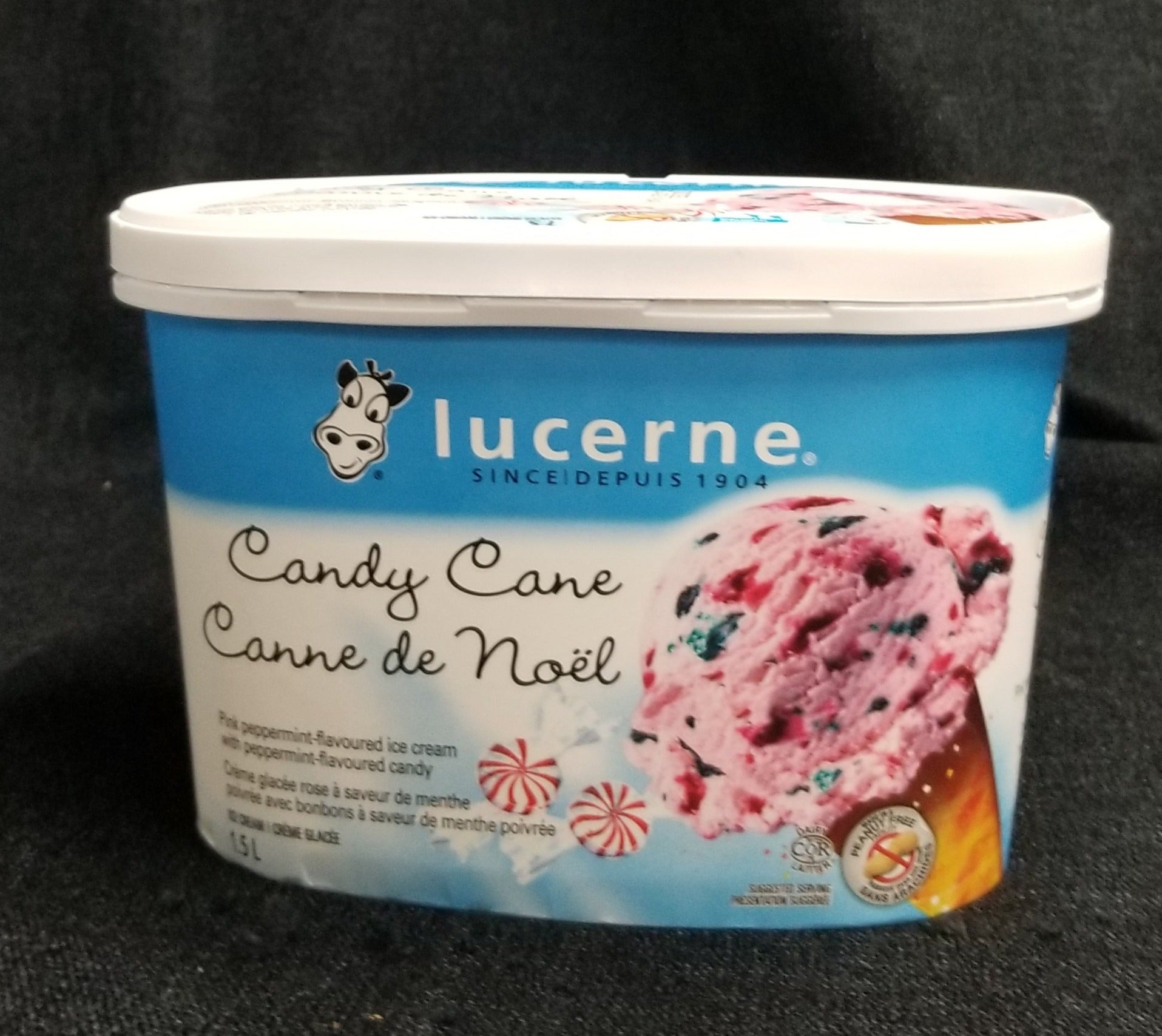 Lucerne Candy Cane Ice Cream 1.5 L