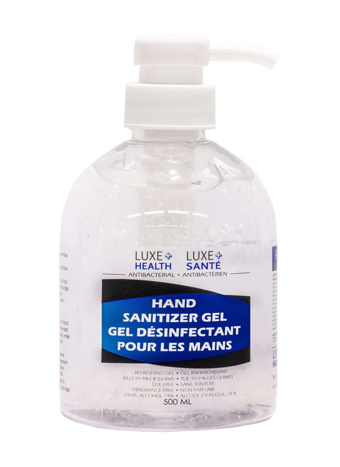 Luxe Life Hand Sanitizer Gel 500ml