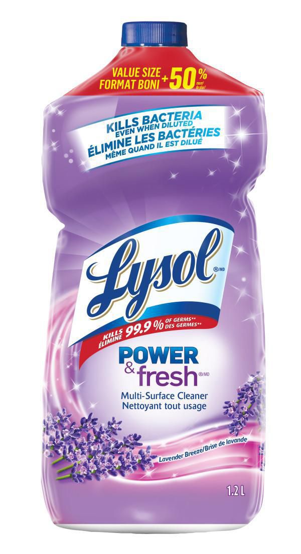 Lysol Lavender Breeze Power & Fresh  Multi-Surface Cleaner 1.2L