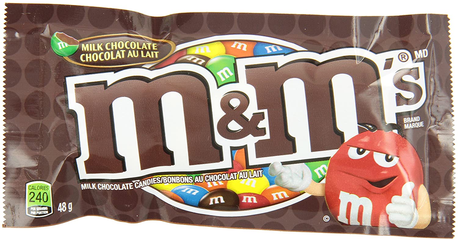 M&M's Milk Chocolate Candies 48g