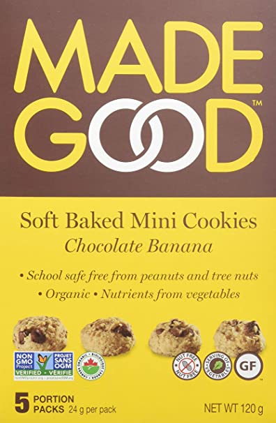 Made Good Chocolate Banana Soft Baked Mini Cookie 120g