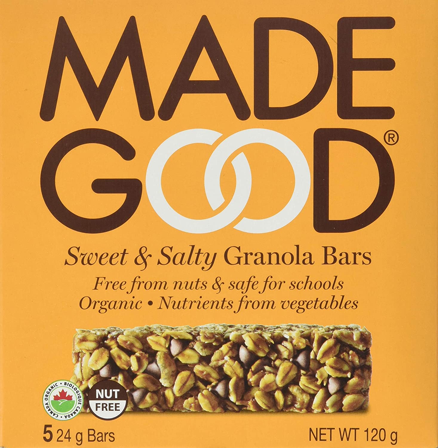 Made Good Sweet & Salty Granola Bars 5x 24g