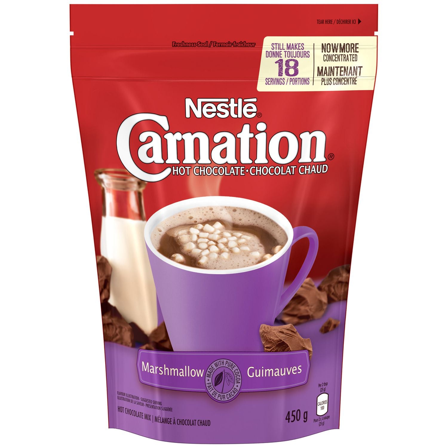 Nestle Carnation Marshmallow Hot Chocolate Mix 450g