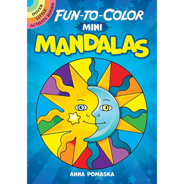 Dover Little Activity Books Fun-To-Color Mini Mandalas