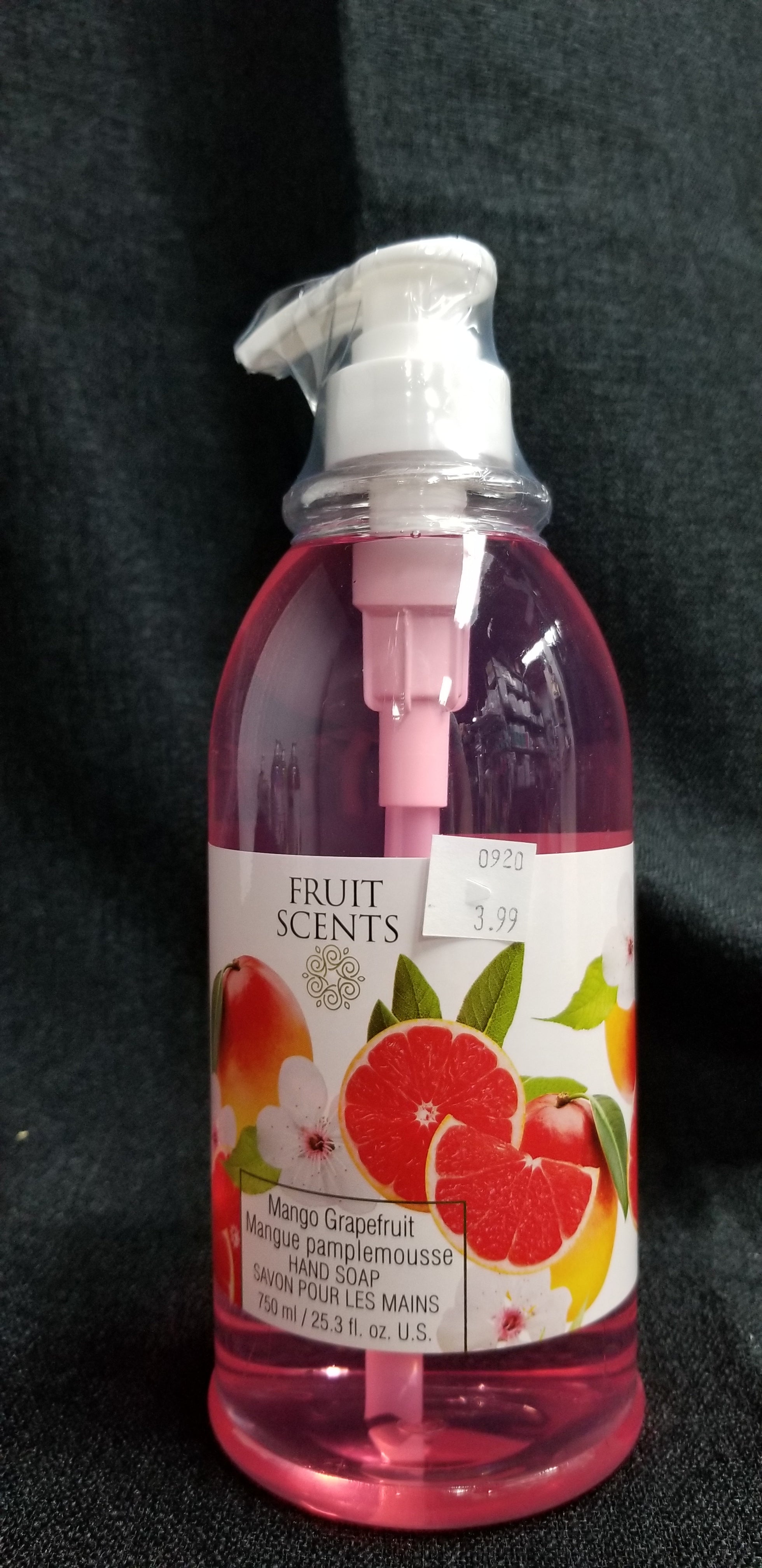 Fruit Scents Mango Grapefruit Hand Soap 750 ml