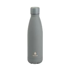 Manna Vogue Stainless Steel Grey Double Wall Insulated  Water Bottle 17oz