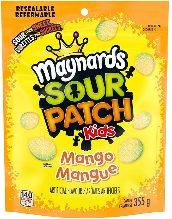 Maynards Sour Patch Mango Candy 355g