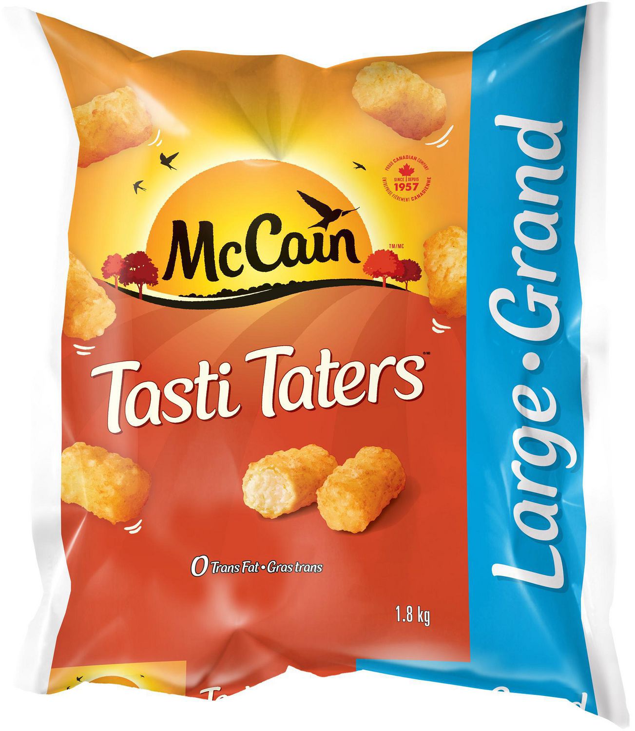 McCain Tasti Taters Family Pack Crispy Potato Bites 1.8kg