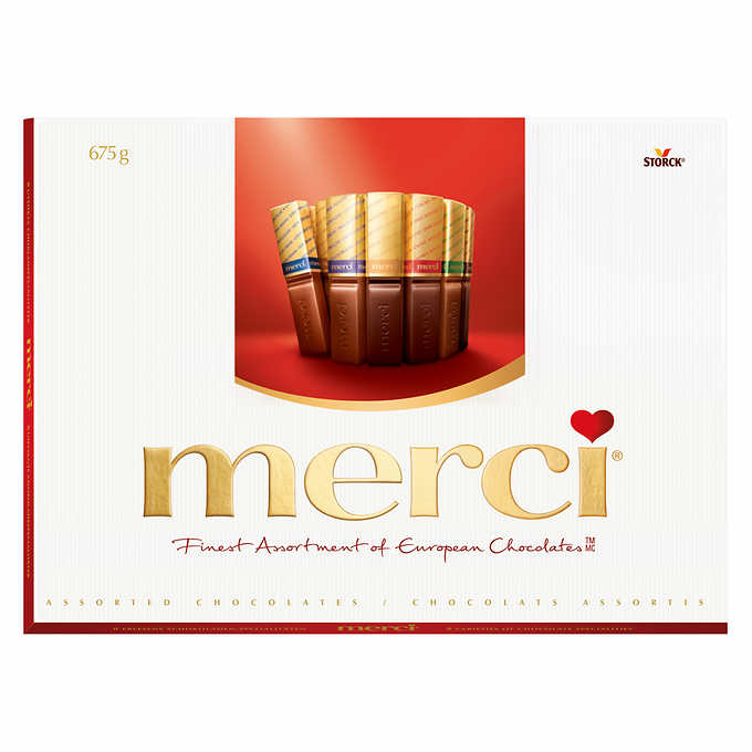 Merci Finest Assortment of European Chocolates 675g