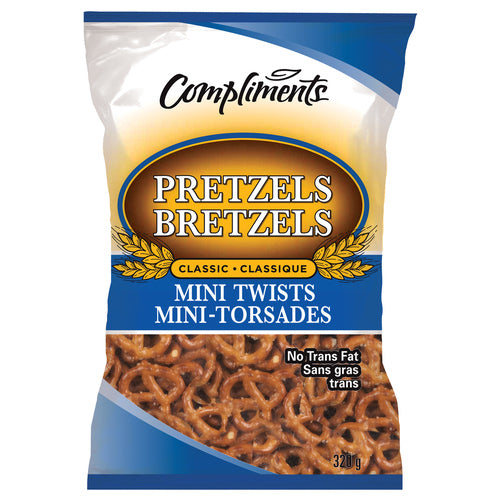 Compliments Mini Pretzel Twists 320 g