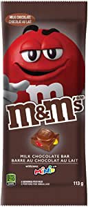 M & M's Minis &  Milk Chocolate Bar 113g