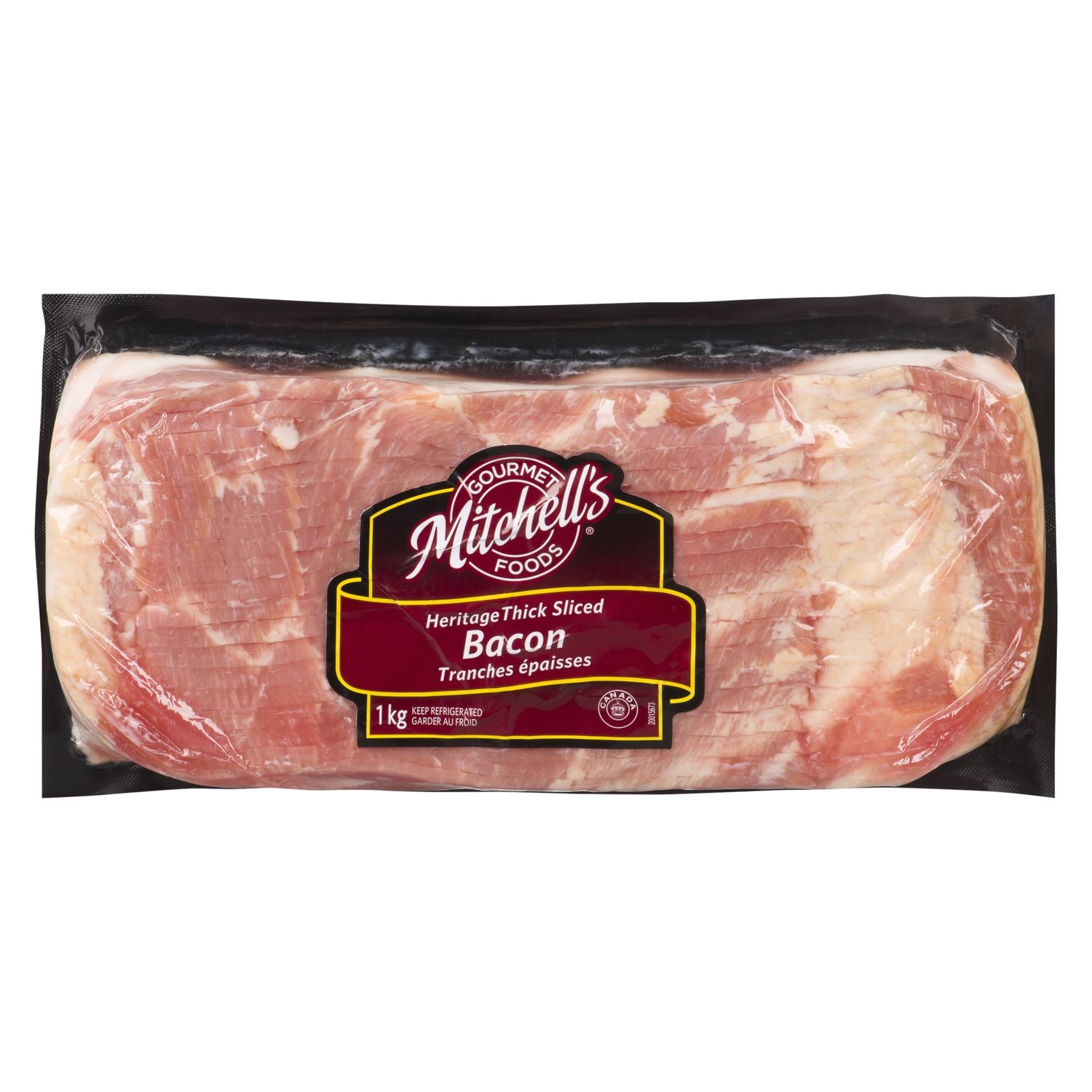 Mitchell's Gourmet Foods Heritage Thick Slice Bacon 1kg