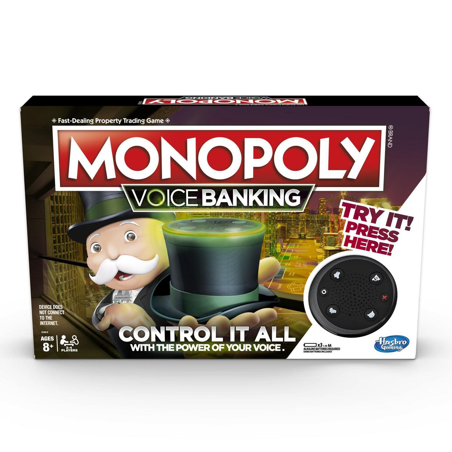 Monopoly Voice Banking Electronic Family Board Game