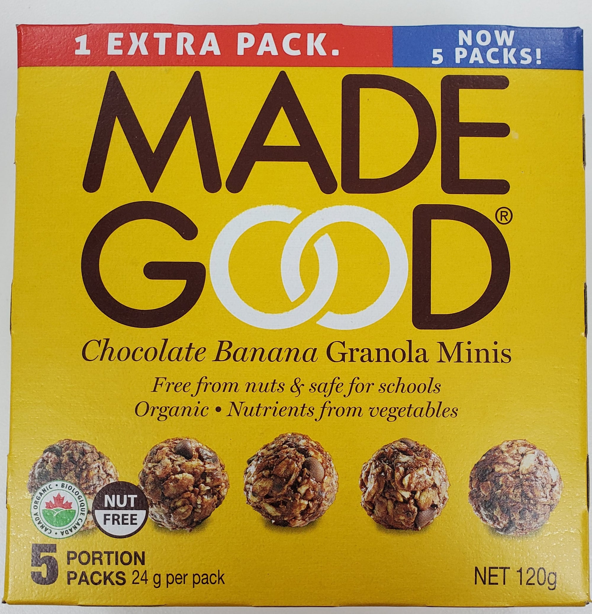 Made Good Chocolate Banana Granola Minis 5 x 24g