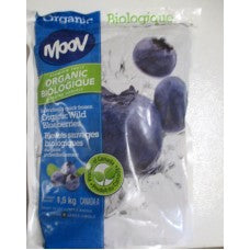 Moov Organic Wild Blueberries 1.5 kg