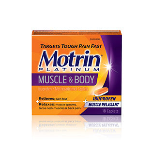 Motrin Platinum Muscle & Body Pain Caplets 40ct