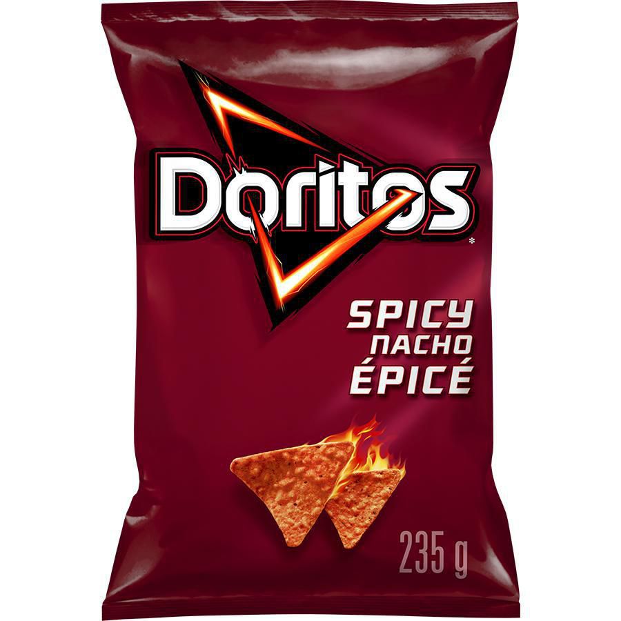 Doritos Spicy Nacho Tortilla Chips 235g