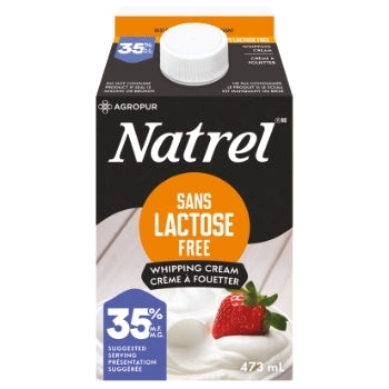 Natrel Lactose Free 35% Whipping Cream 473 ml