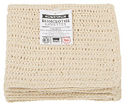 dishcloth homespun natural 2 pack