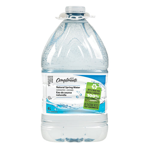 Compliments Natural Spring Water 4L