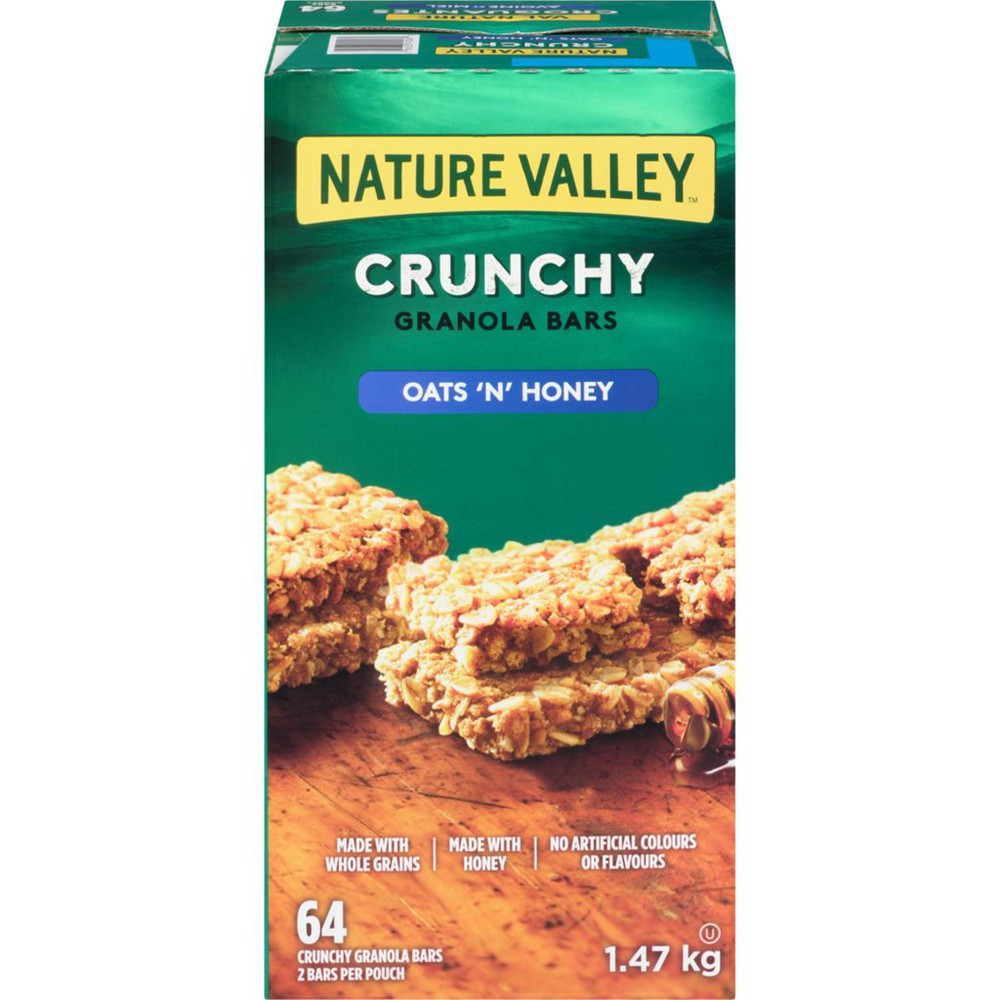 Nature Valley Crunchy Oats 'n' Honey Granola Bars 64ct