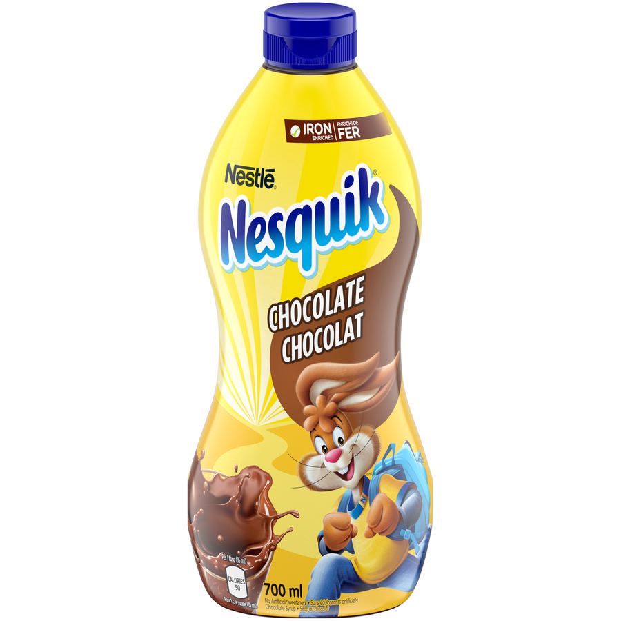 Nestle Nesquik Iron Enriched  Chocolate Syrup 700ml