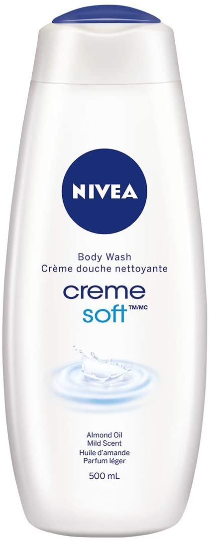 Nivea Creme Soft Almond Oil Mild Scent Body Wash  500ml