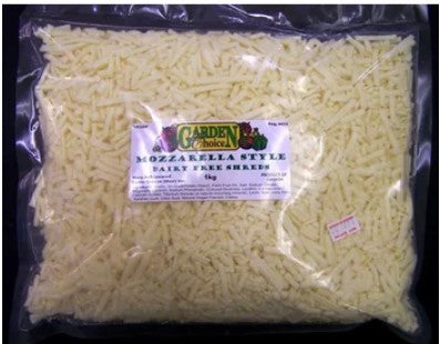 Garden Choice Mozzarella Style Dairy Free Shredded Cheese 1kg