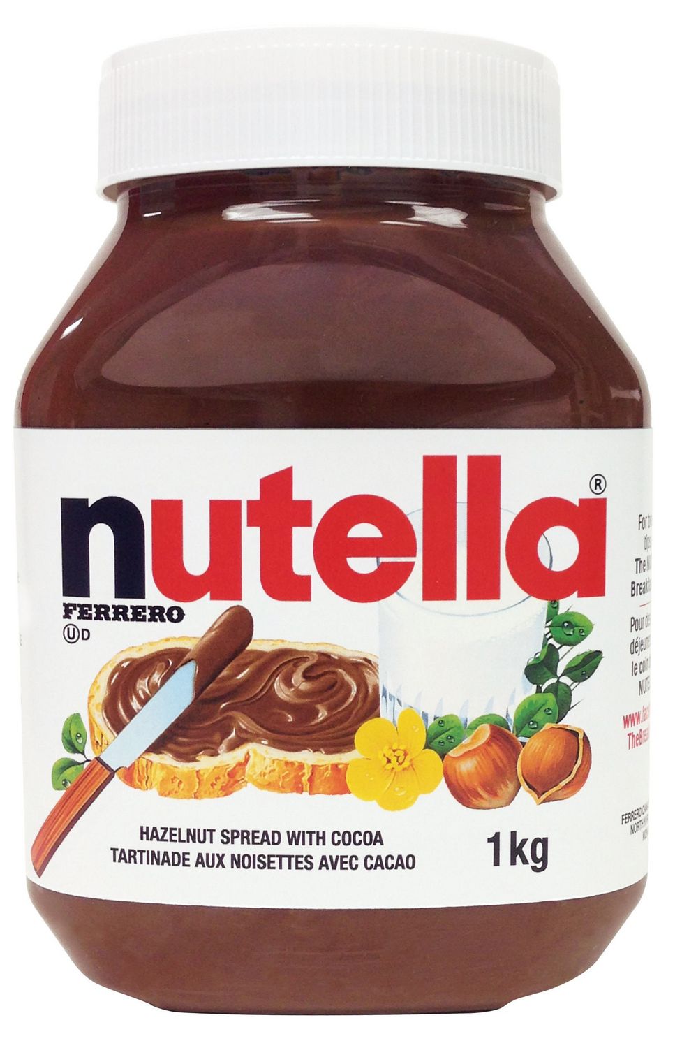 Nutella Cocoa Hazelnut Spread 1kg