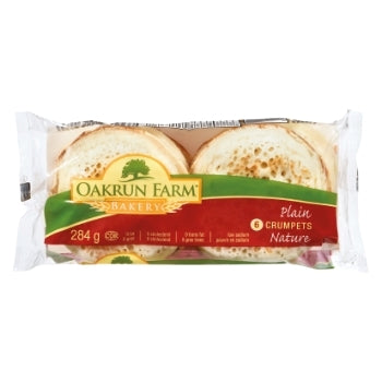 Oakrun Farm Bakery Plain Crumpets 6 x 284g