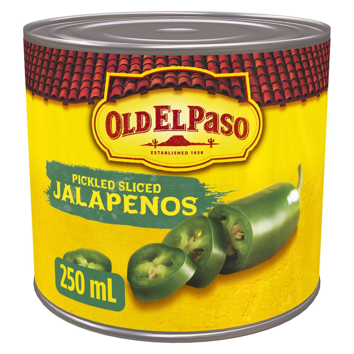 Old El Paso  Pickled Sliced Jalapenos 250ml