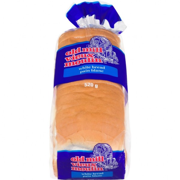 Old Mill White Bread 520g