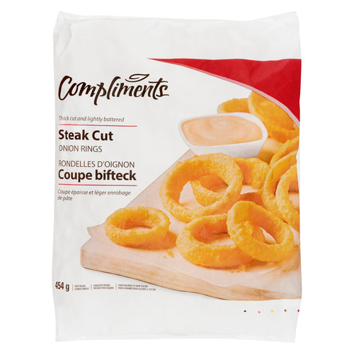 Compliments Steak Cut Onion Rings 454g