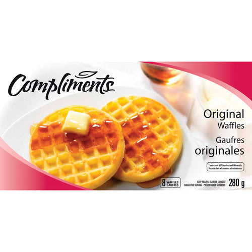 Compliments Original Waffles 280g