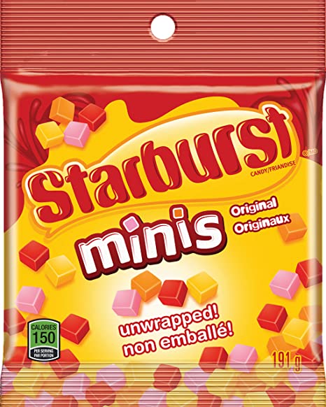 Starburst Original Minis Candy 191g