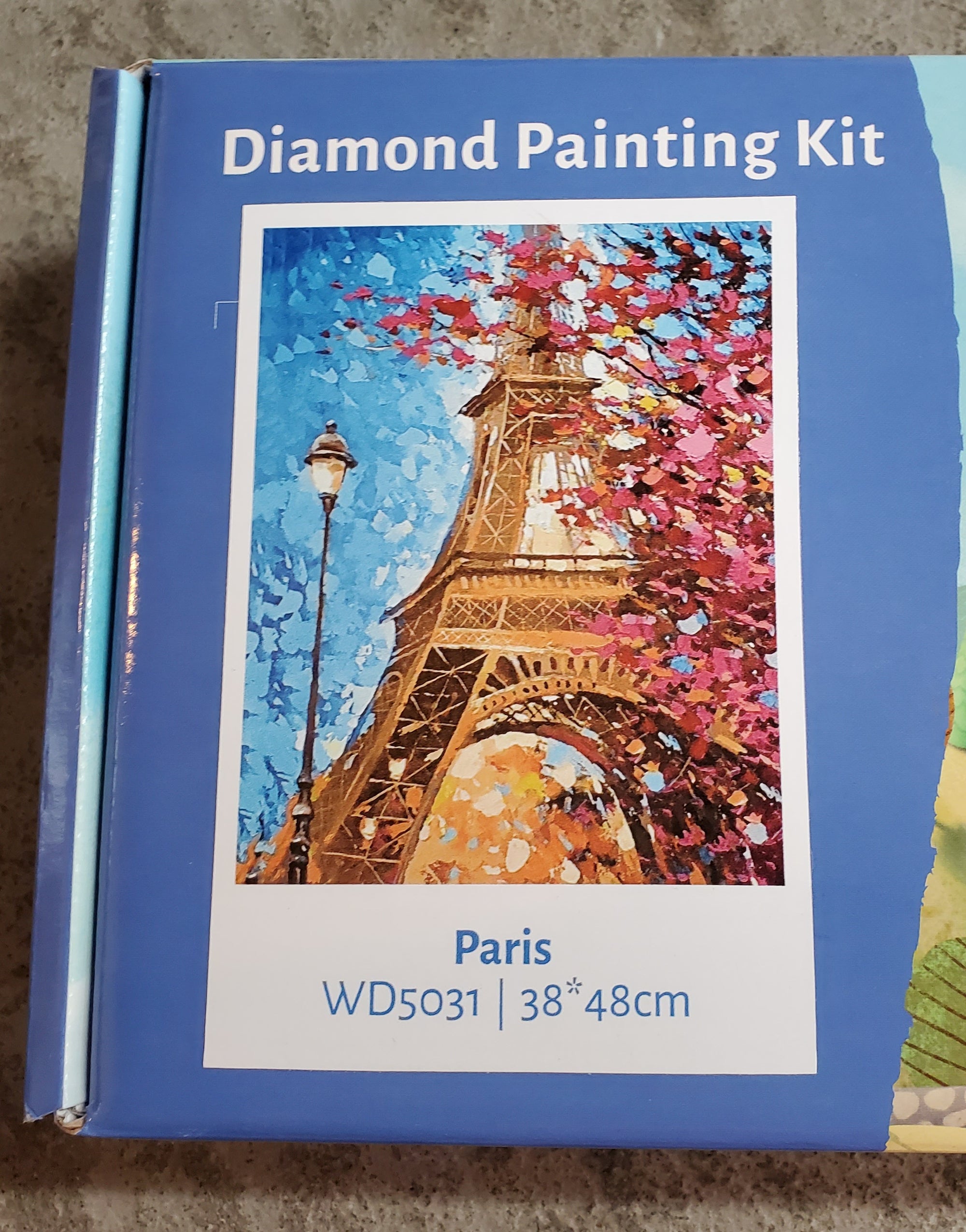 Wizardi  "Paris" Diamond Painting Kit