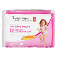 PC Girl's  Fade Alert 3T-4T Training Pants  40ct