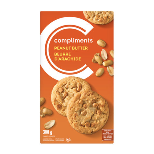 Compliments Peanut Butter Cookies 300 g