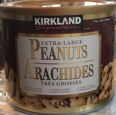 Kirkland Signature Extra -Large Peanuts 1.13kg