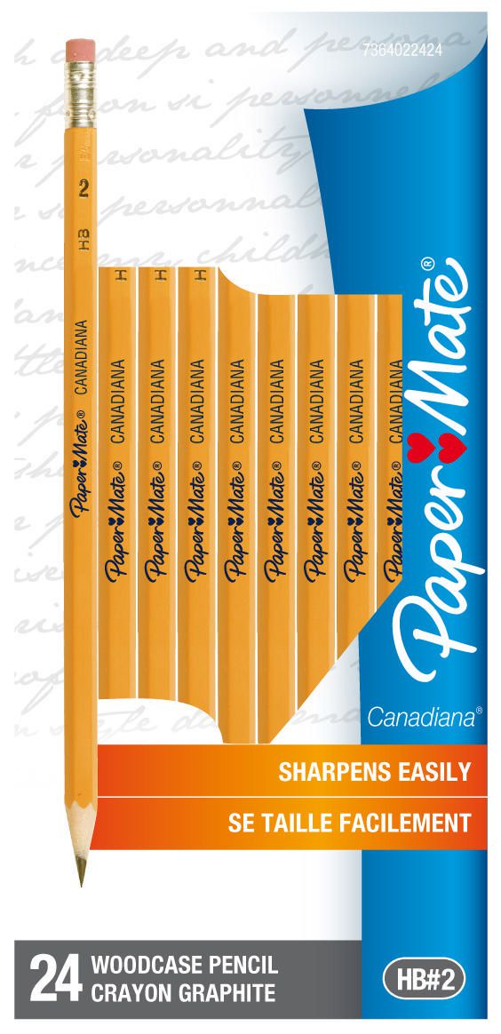 Paper Mate Canadiana #2 Pencils 24ct