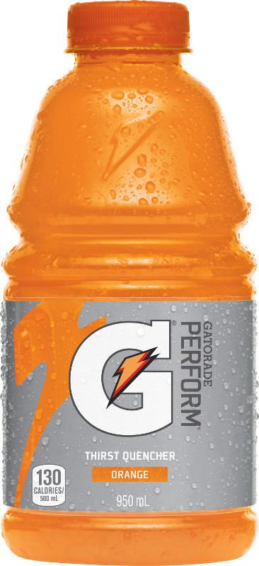 Gatorade Perform Thirst Quencher Orange Sports Drink 950ml