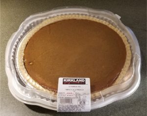 Kirkland Signature Pumpkin Pie  12"