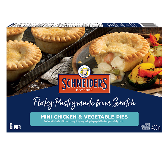 -Schneiders Mini Chicken & Vegetable Pies 400g