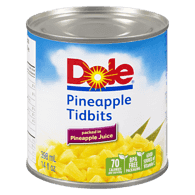 Dole Pineapple Tidbits 398ml