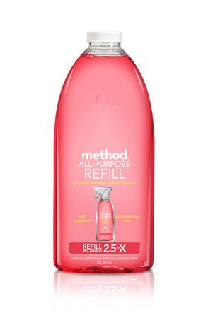 Method Pink Grapefruit Scent All Purpose Cleaner Refill 2.0L