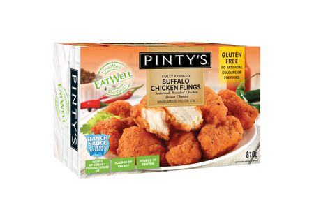 Pinty`s  Eat Well Gluten Free  Buffalo Flings 907g