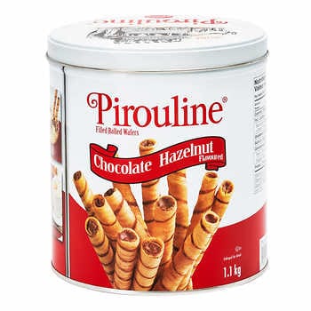 Pirouline Chocolate Hazelnut Filled Rolled Wafers  1.1kg