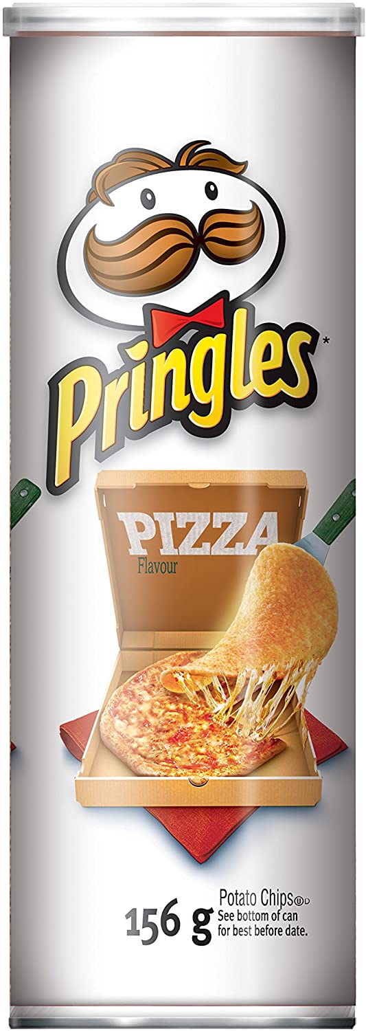 Pringles Pizza Flavour Potato Chips 156 g